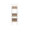 Стеллаж Leset Стилвуд 23 широкий, 3 полки, Белый Дуб крафт золотой - 5