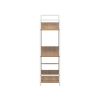 Стеллаж Leset Стилвуд 23 широкий, 3 полки, Белый Дуб крафт золотой - 6