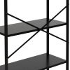 Стеллаж Leset Стилвуд 25 широкий, 5 полок, Чёрный Чёрный - 7