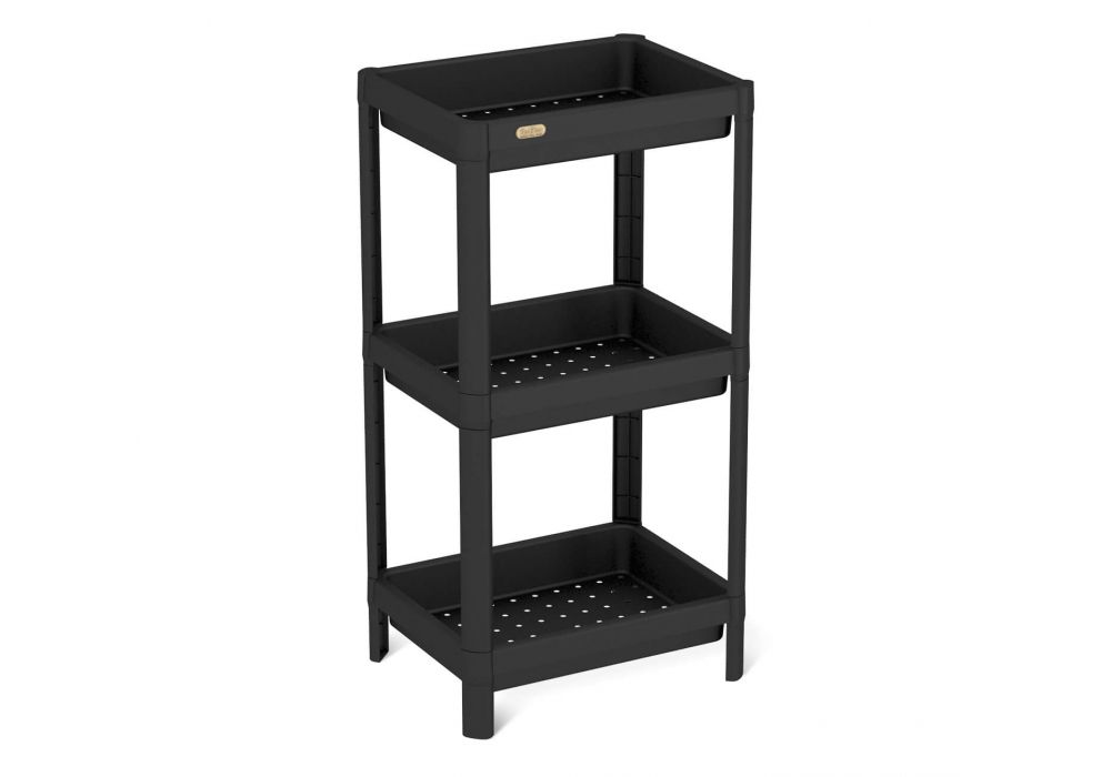 Стеллаж Sheffilton SHT-SS25-3 черный