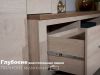 Стенка «Мэдисон» с комодом, Дуб эндгрейн-дуб экспрессив бронзовый - 10