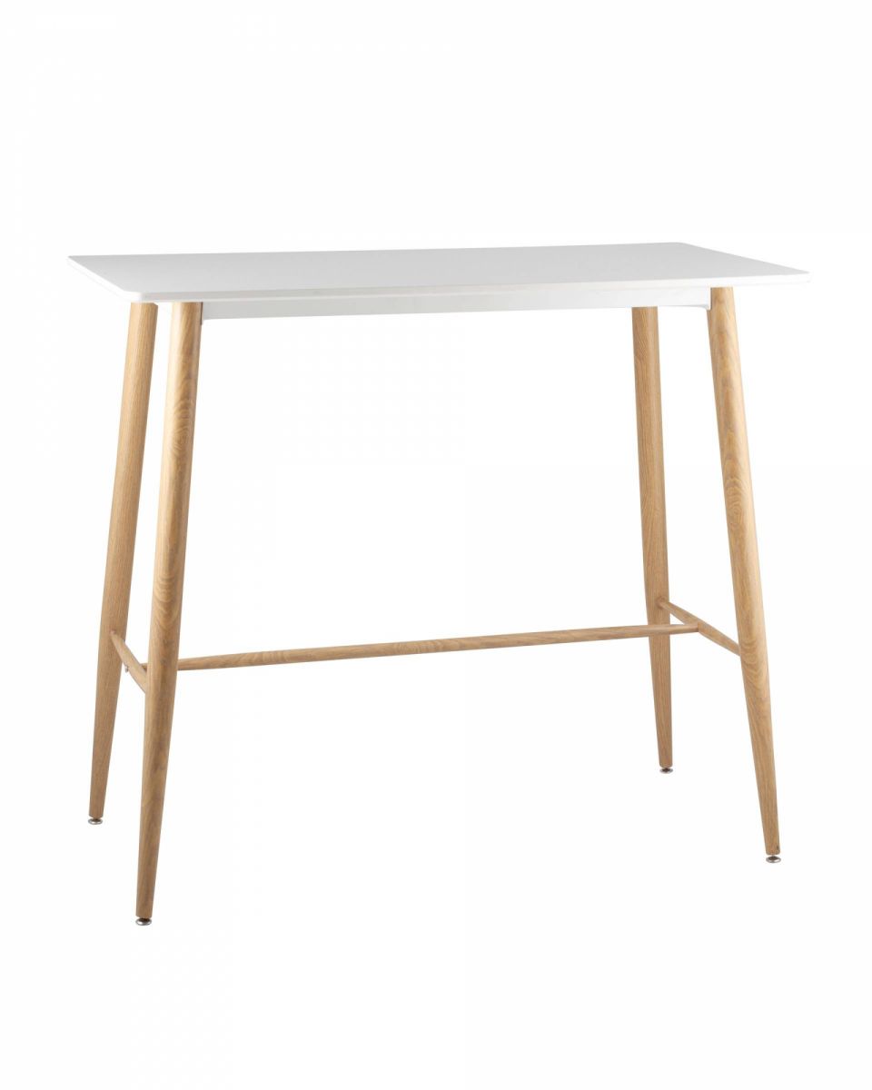 Стол барный Eames NEW DSW 120х60х106 белый