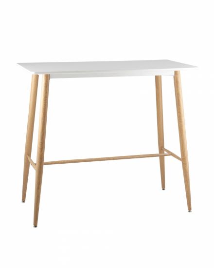Стол барный Eames NEW DSW 120х60х106 белый