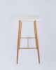 Стол барный Eames NEW DSW 120х60х106 белый - 4