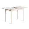 Стол CATERINA бук, мдф, 100+30x70x75, Ivory white - 6