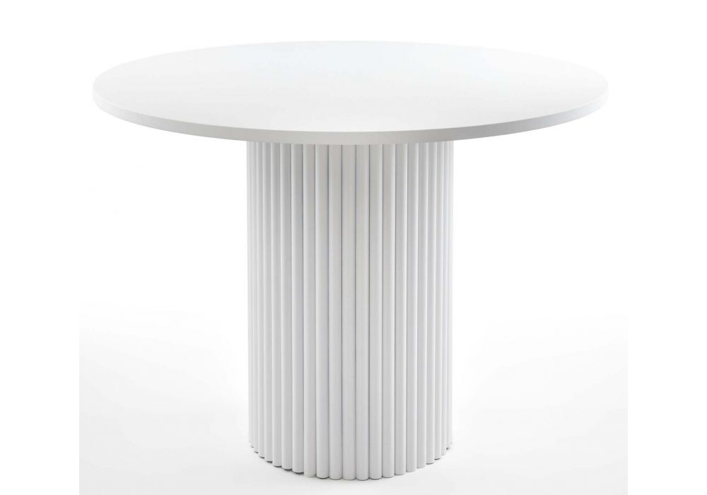 Стол деревянный Барел 100 белый - белый