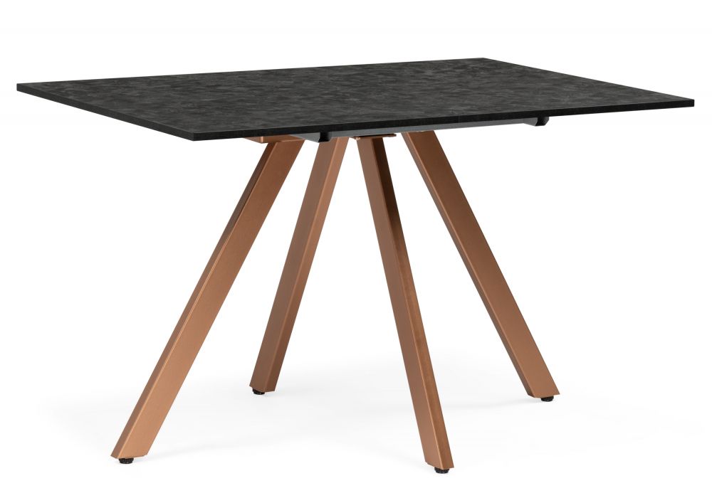 Стол деревянный Keon 116(155,5)x77 раздвижной, малави - медь