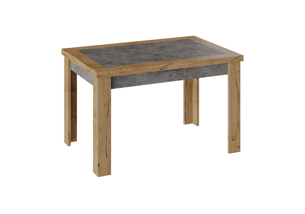 Стол деревянный Хьюстон тип 4 дуб вотан - моод темный