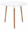 Стол деревянный Lorini 90 white - wood - 4