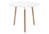 Стол деревянный Lorini 90 white - wood - 7
