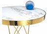 Стол деревянный Milena white - gold - 3