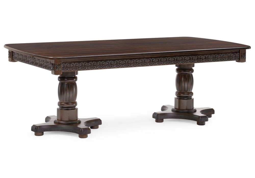 Стол деревянный Морнит орех темный - орех