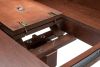 Стол деревянный Павия орех с коричневой патиной - 5