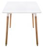Стол Table 120 white - wood - 5