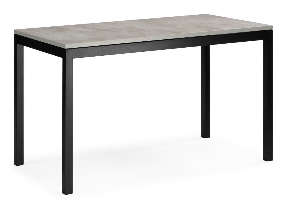 Стол деревянный Жаклин 120(170)x68 раздвижной лдсп - бетон метрополитен