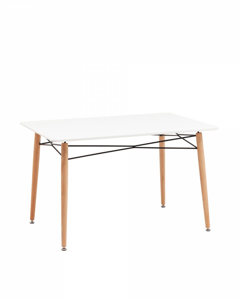 Стол Eames DSW Rectangle New 120х80 белый