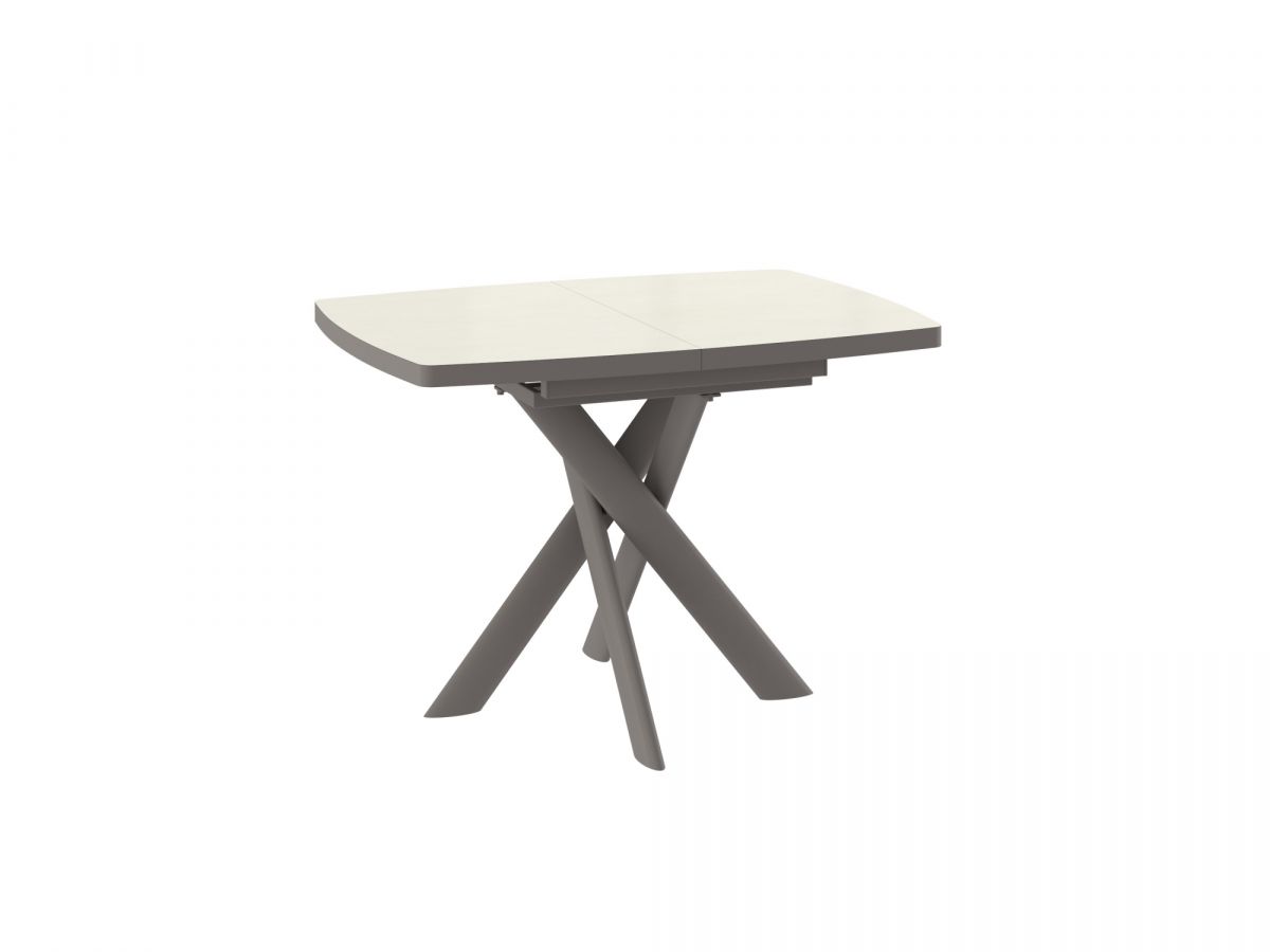 Стол Эдж, 110 бежевый камень-HPL |