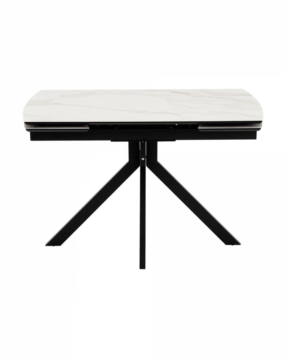 Стол Галац 120х80 см столешница стекло белое