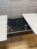 Стол KENNER 1300 М венге-стекло белое глянец - 8