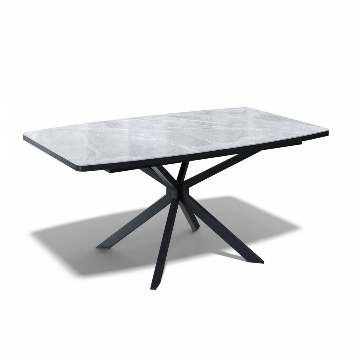 Стол KENNER BR1400 черный-ITALIAN MIDDLE GRAY