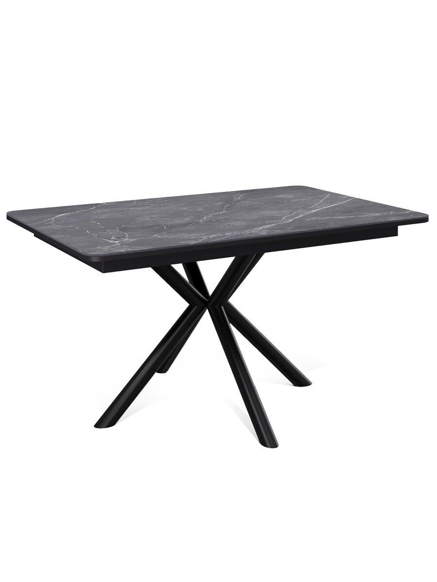 Стол KENNER DM1400 черный-керамика черная