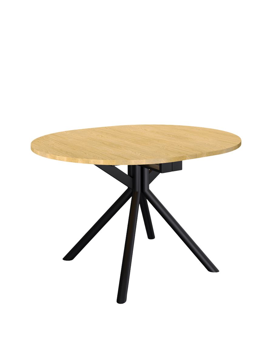 Стол KENNER DO1100 черный-дуб натуральный