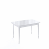 Стол KENNER K1200 белый-стекло белое - 12