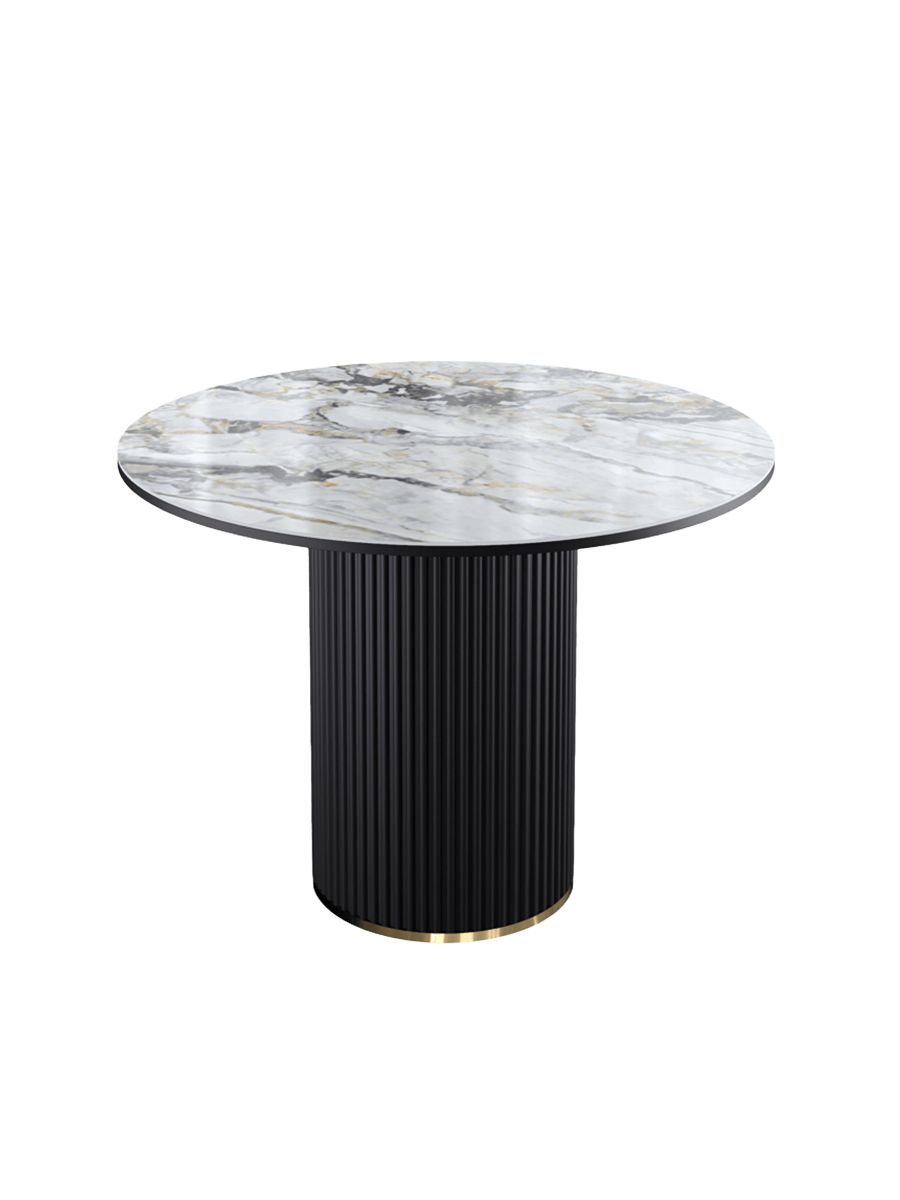 Стол KENNER LD1000 черный-керамика гранит арктический глянец