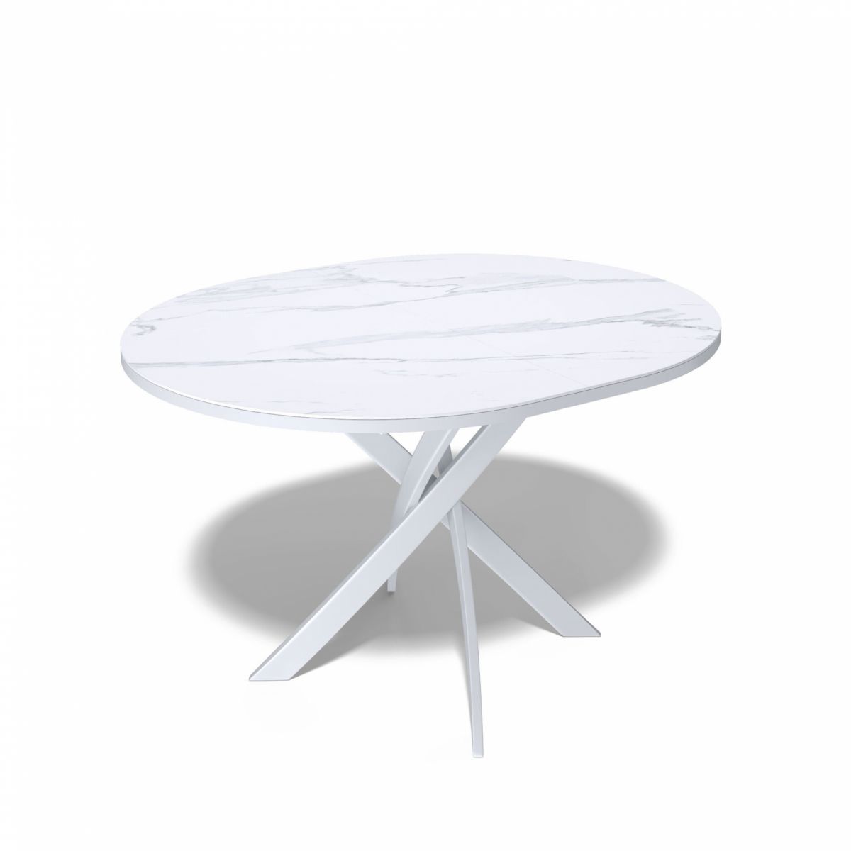 Стол KENNER R1000 белый-керамика белая