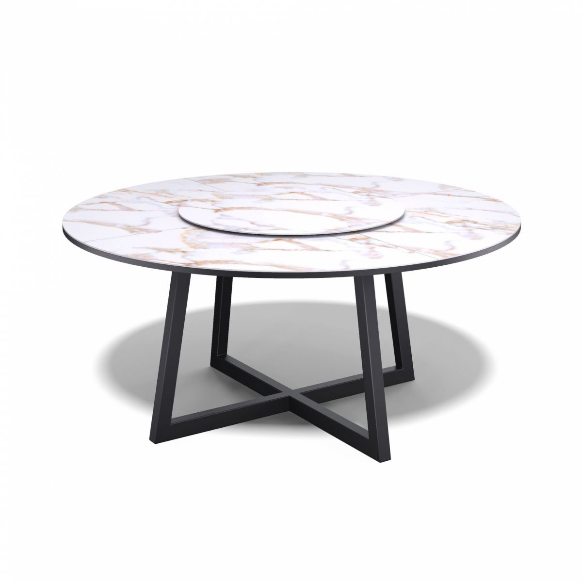 Стол Kenner SK1800, черный-керамика CARLA LARKIN