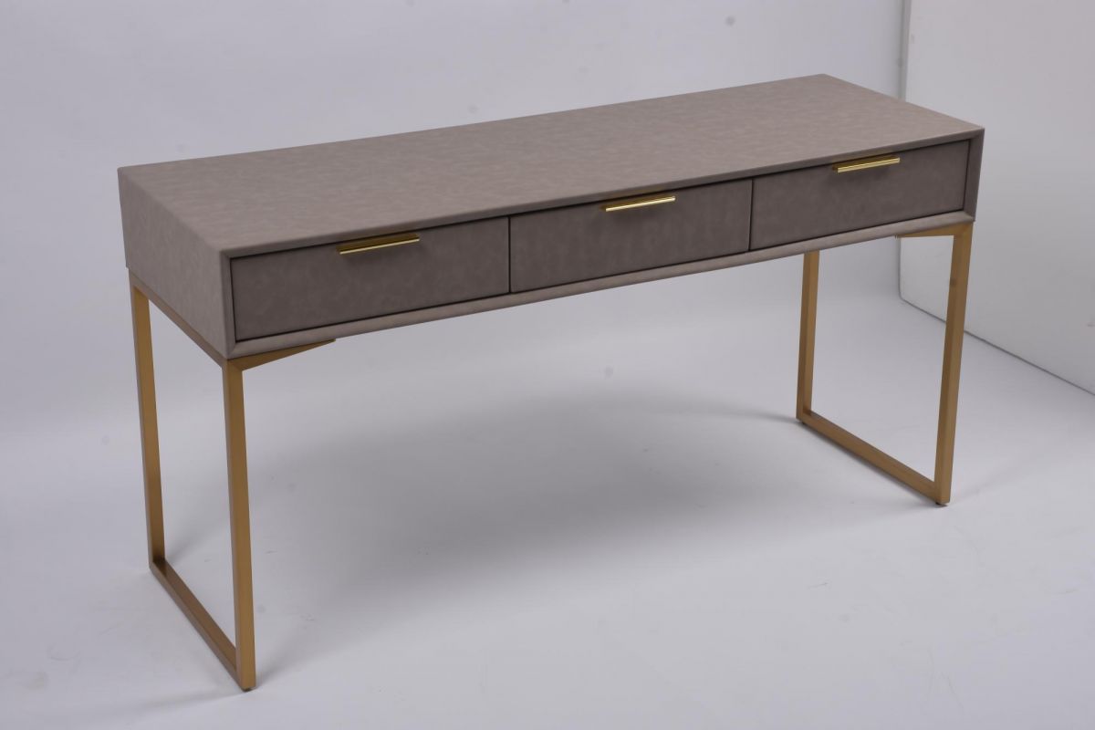 Стол-консоль Логан с 3-мя ящиками MC9001-150GR | 150х50х78 см | светло-серый