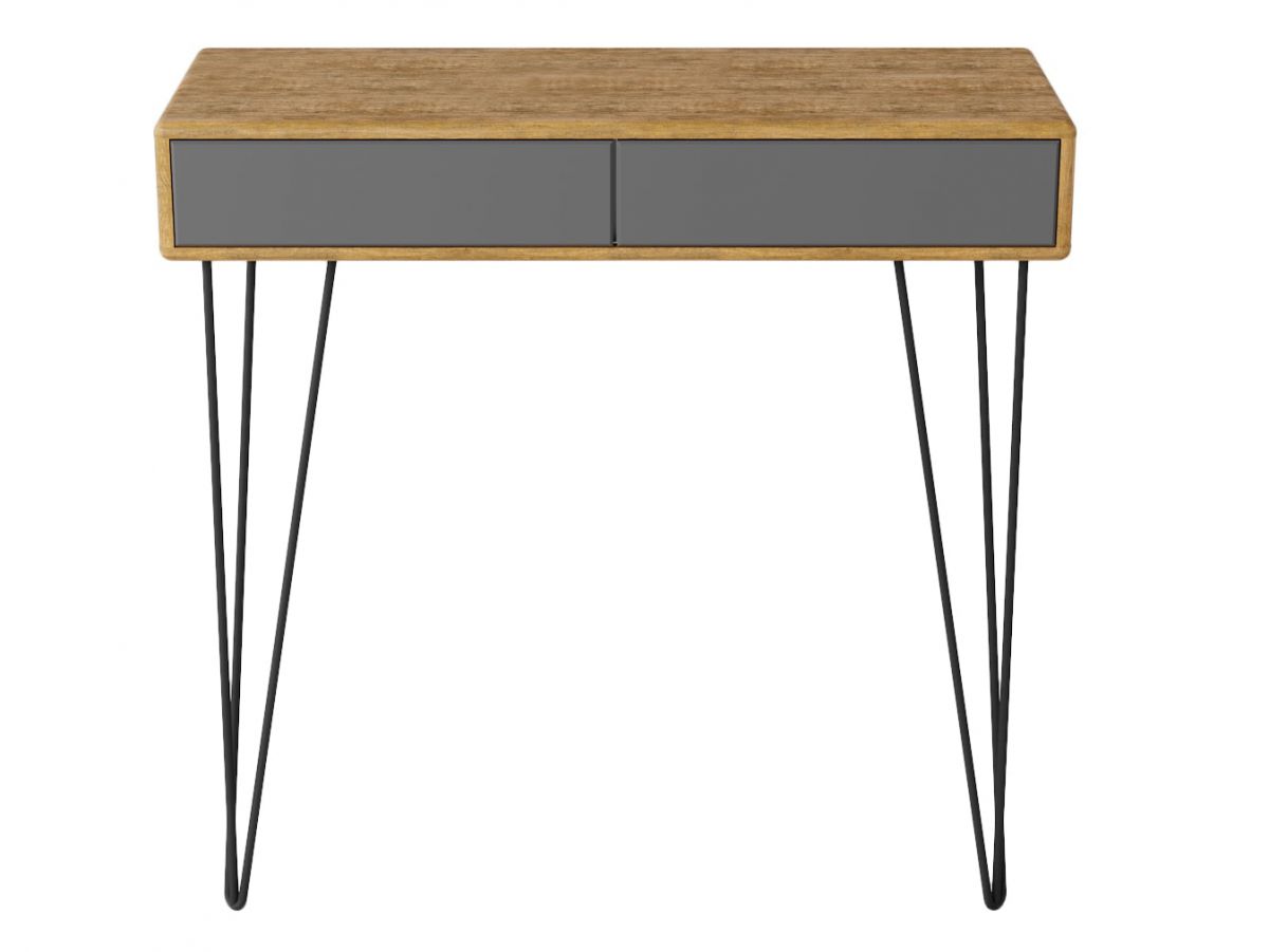 Стол-консоль Телфорд дуб американский-графит