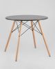 Стол круглый EAMES DSW NEW D=80 черный - 2