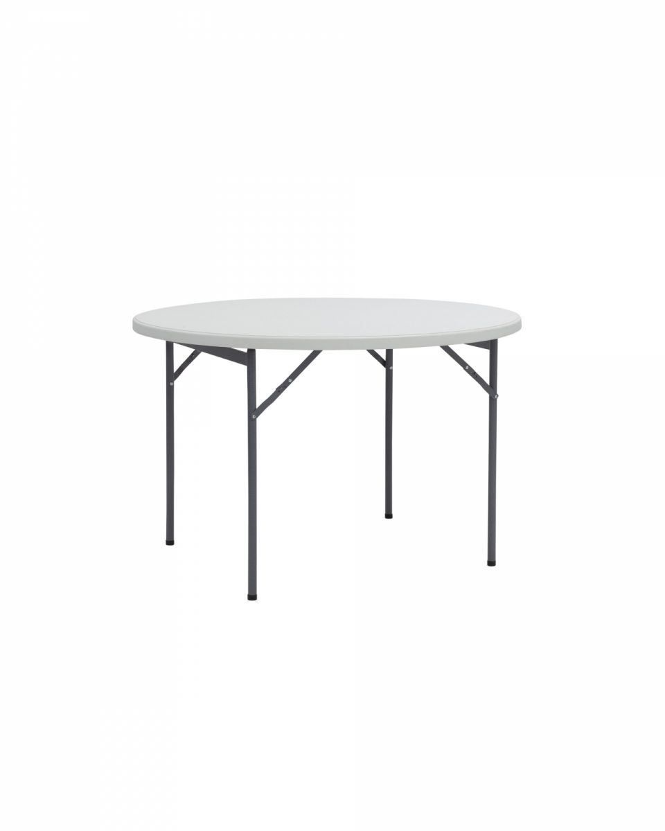 Стол круглый складной пластиковый Кейт 116
