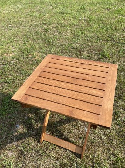 Стол квадратный раскладной Дятел арт.G-001-OAK