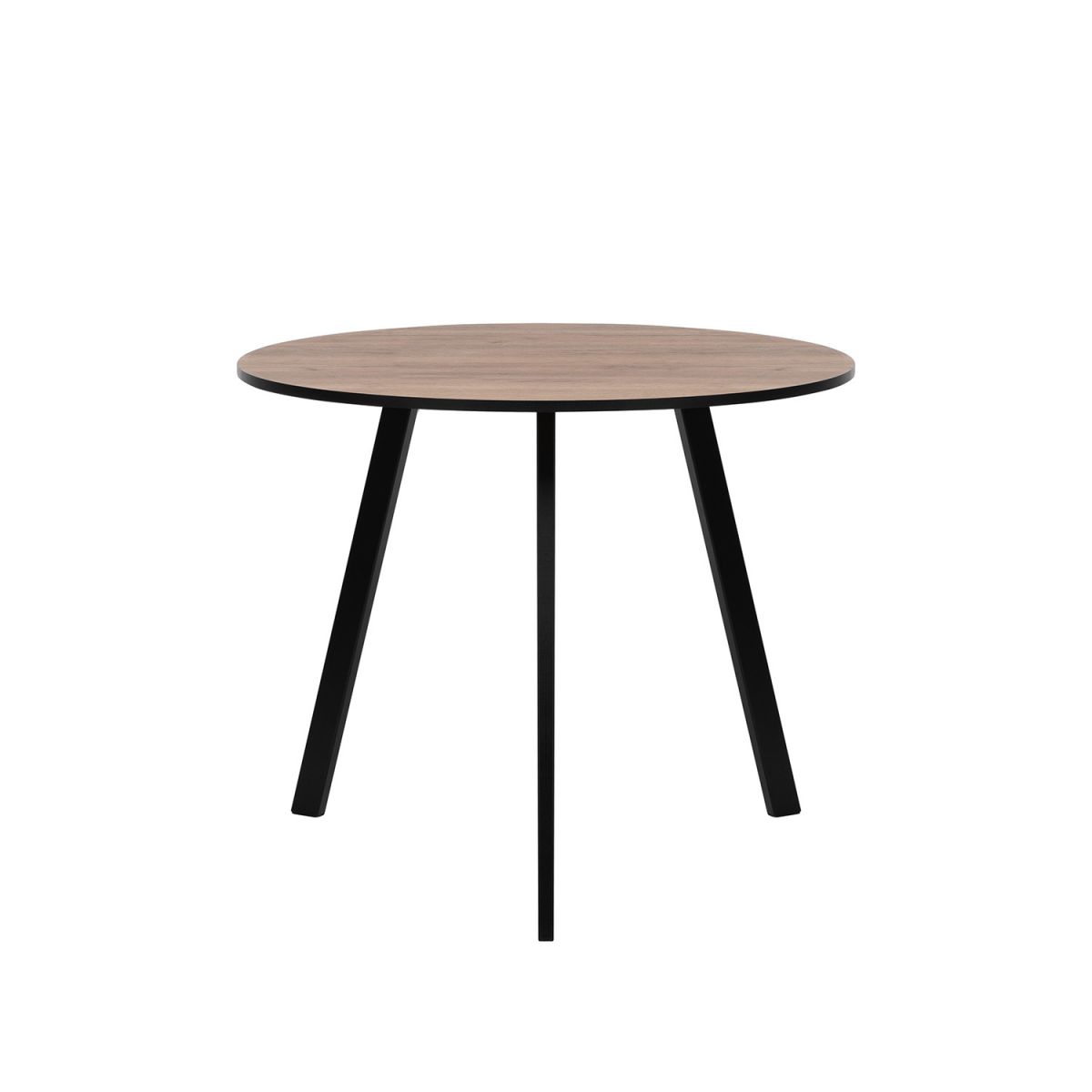 Стол Leset Юка 900, Чёрный Дуб крафт табачный