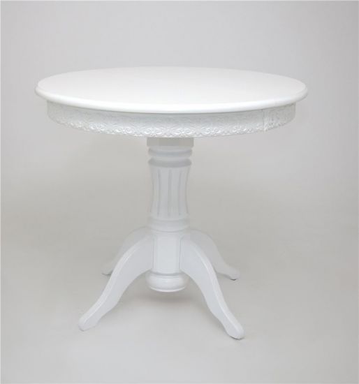 Милорд стол (90 х120 + юбка) Белый, шт