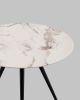 Стол Ники круглый столешница керамика Ice Jade 900 - 6