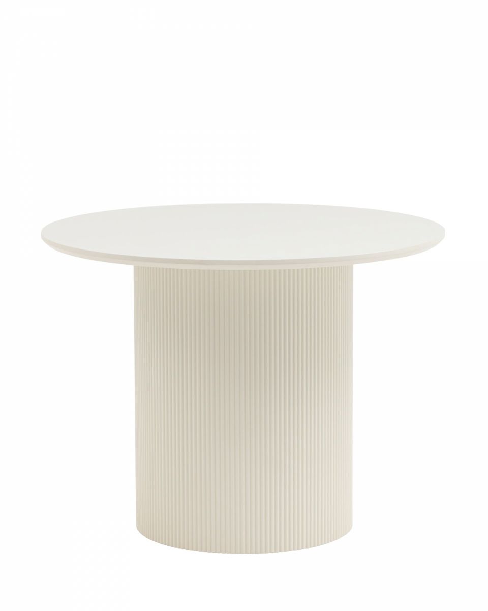 Стол обеденный Ballet 100х75 молочный