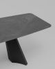 Стол обеденный Eliora 160-240х90 см графит сланец керамика - 7