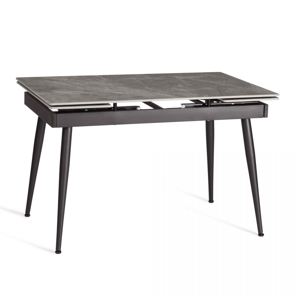 Стол обеденный Lord grey (mod.John table) столешница керамика (матовая) -опоры металл, светло-серый-