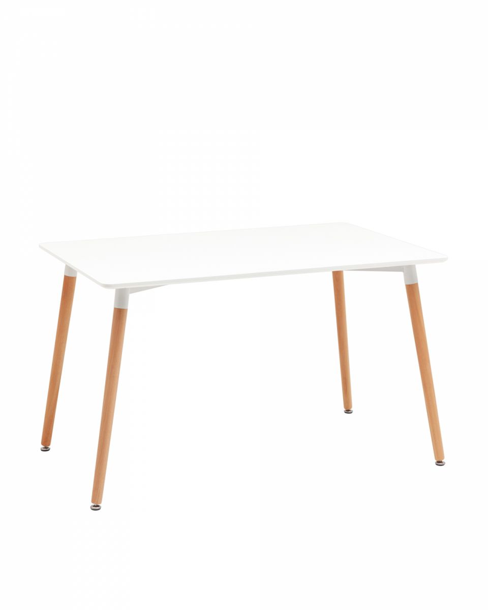 Стол обеденный OSLO 120х80 см белый