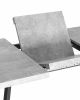 Стол Plain 116-158х74 бетон | черный - 4