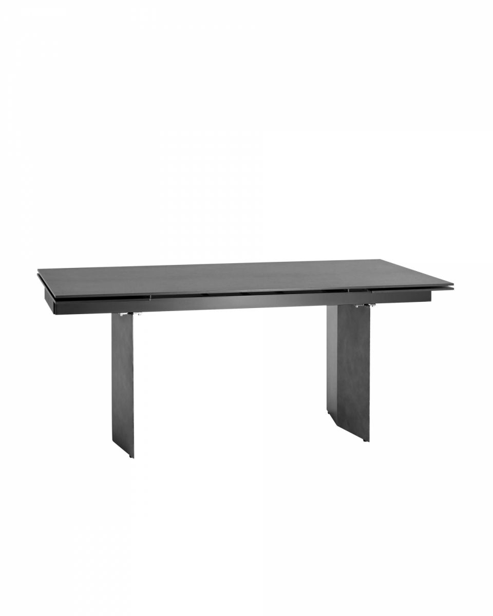 Стол обеденный Селин раскладной 180-260х90 керамика темная