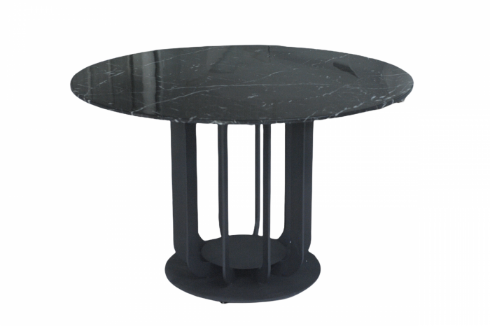 Стол обеденный Сохо F-1455 | черный мрамор