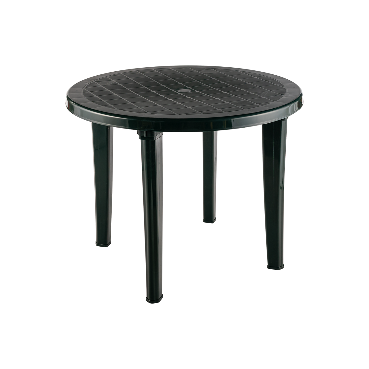 Стол пластиковый арт.ЭП 013662 круглый (темно-зеленый)