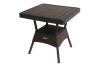 Стол пластиковый Ola Dom арт.ЭП 442332 76x76см квадратный (коричневый) - 6