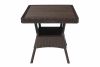 Стол пластиковый Ola Dom арт.S-GS01 76x76см квадратный (коричневый) - 7