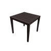 Стол пластиковый Прованс арт.ЭП 762921шк квадратный (шоколад) - 3