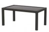Стол пластиковый RATTAN арт.ЭП 853681 160x95см прямоугольный со стеклом (антрацит) - 2
